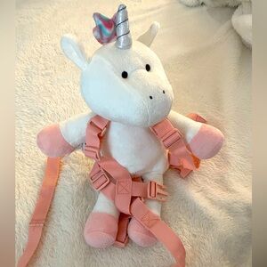 Brand new unicorn leash backpack